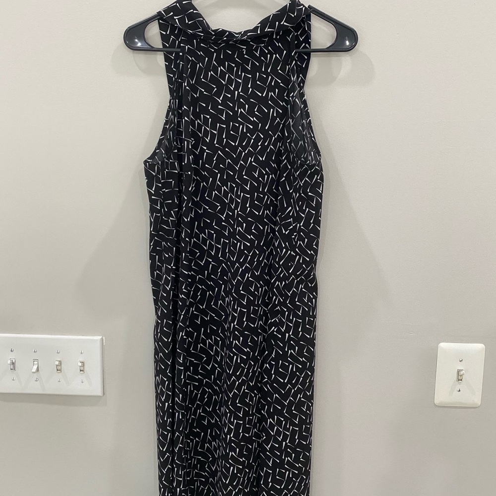 Halter tie mid length dress from Banana Republic